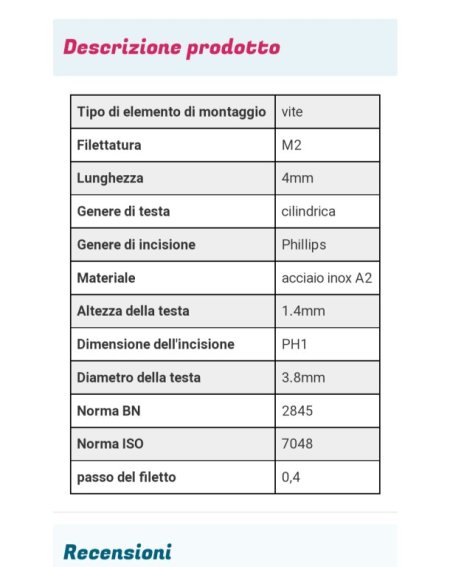 Viti Per I Nostri Atomizzatori E Non Solo, Dove Acquistarle [SigarettaElettronicaForum.com]