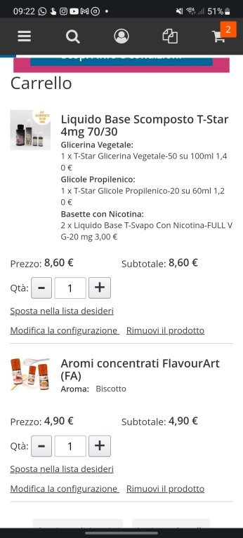 Consiglio Su Kit Di Liquidi [SigarettaElettronicaForum.com]