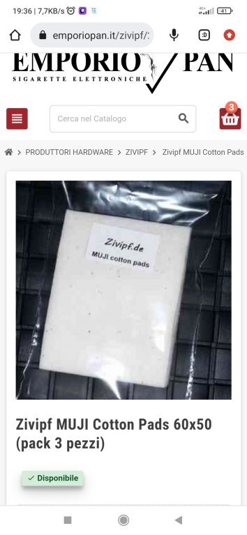 Cotone Zivipf [SigarettaElettronicaForum.com]