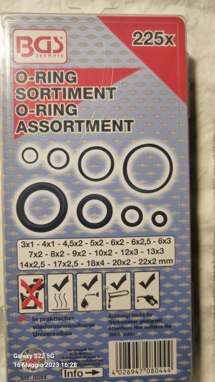 O-ring Di Silicone By-ka SE [SigarettaElettronicaForum.com]