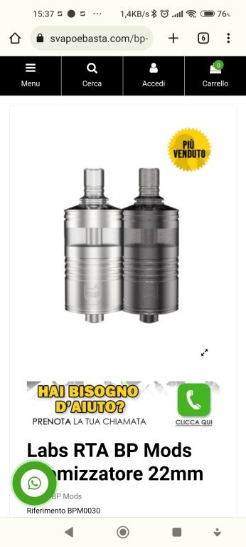 Consiglio Su E-cig Rigenerabile Mtl [SigarettaElettronicaForum.com]