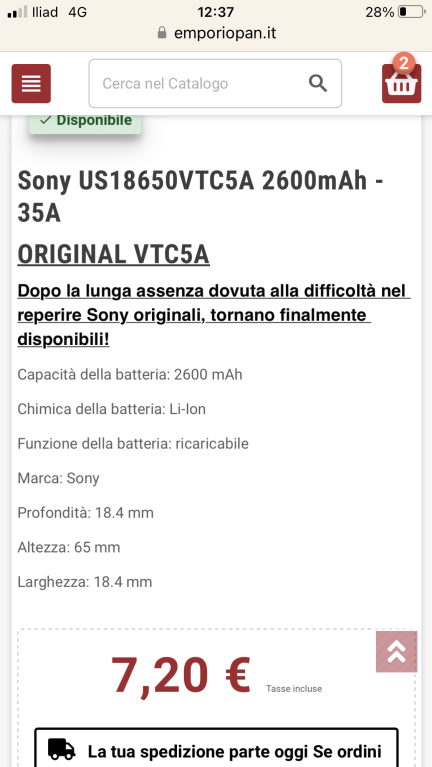 Consiglio Su Batteria E Caricabatterie [SigarettaElettronicaForum.com]