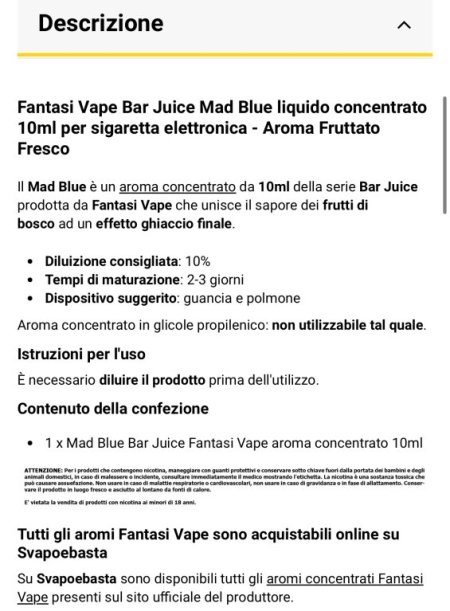 Aiuto Correzione Aroma [SigarettaElettronicaForum.com]